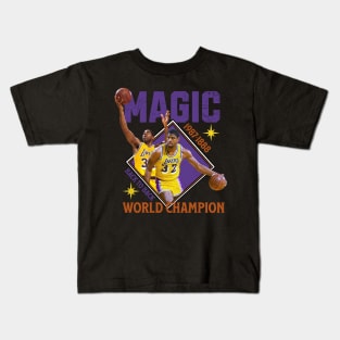 Magic Back To Back Champions Kids T-Shirt